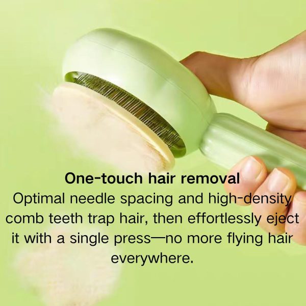 Copfeu Pet Comb Stainless Steel Massage Brush-5