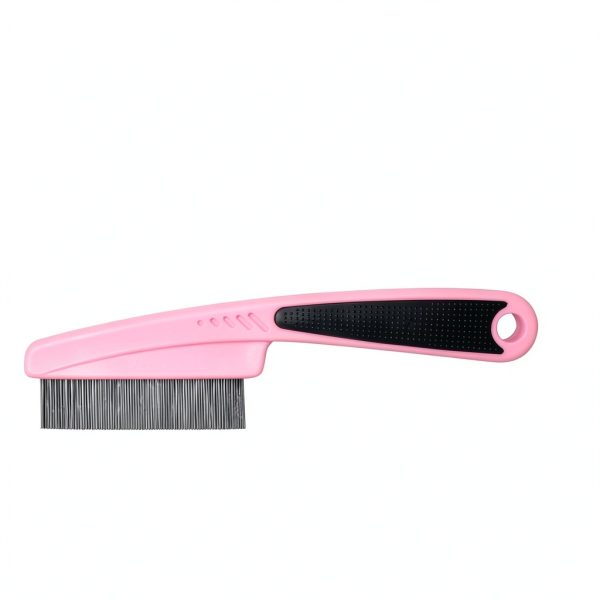 Pet Flea Comb Stainless Steel Teeth Grooming Tool for Pets-3