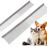 KYHSC Pet Comb 2-in-1 Massage Design for Cats Dogs-0