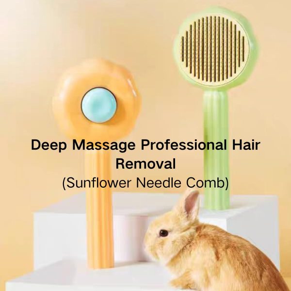 Copfeu Pet Comb Stainless Steel Massage Brush-3