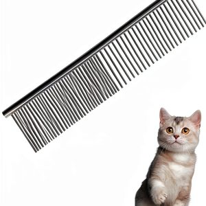 KYHSC Pet Comb 2-in-1 Massage Design for Cats Dogs-0