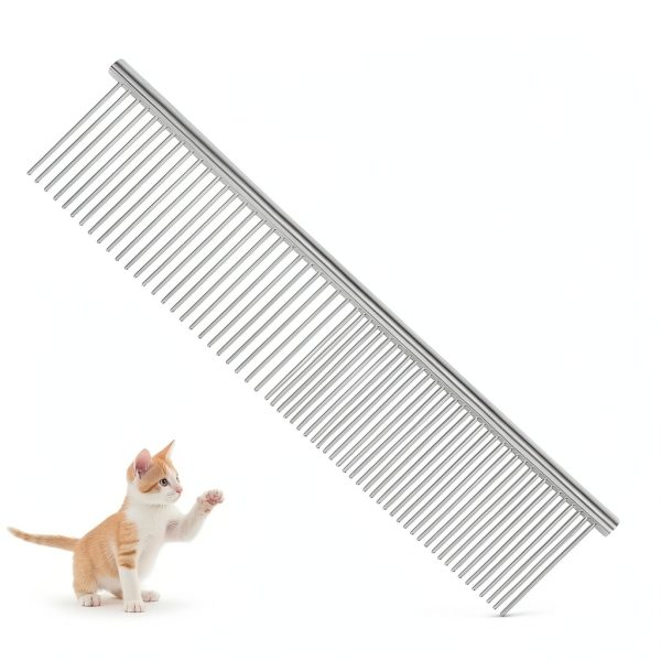 KYHSC Pet Comb 2-in-1 Massage Design for Cats Dogs-0