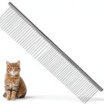 KYHSC Pet Comb 2-in-1 Massage Design for Cats Dogs-0
