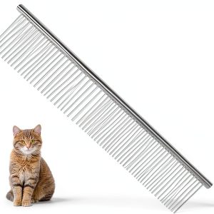 KYHSC Pet Comb 2-in-1 Massage Design for Cats Dogs-0