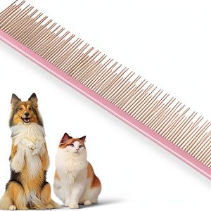 Pet Grooming Comb KYHSC Aluminum Handle Model121-0