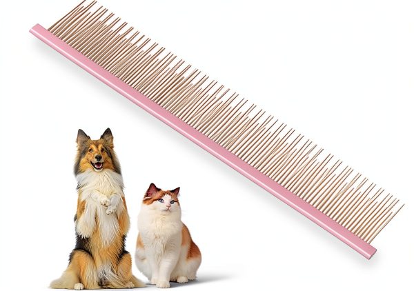 Pet Grooming Comb KYHSC Aluminum Handle Model121-0