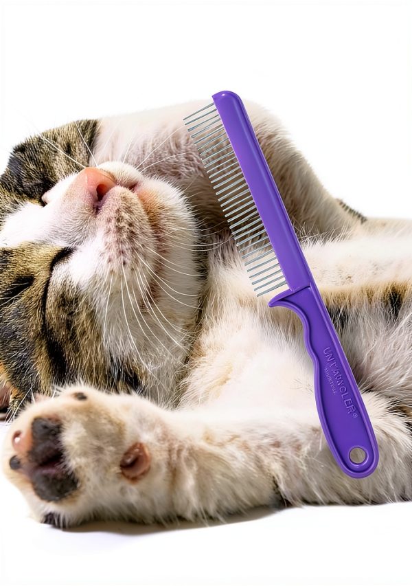 Steven Plastics Pet Comb Stainless Steel Fine Teeth French-7