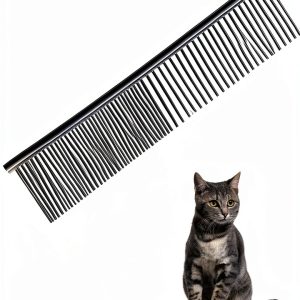KYHSC Pet Comb 2-in-1 Massage Design for Cats Dogs-0