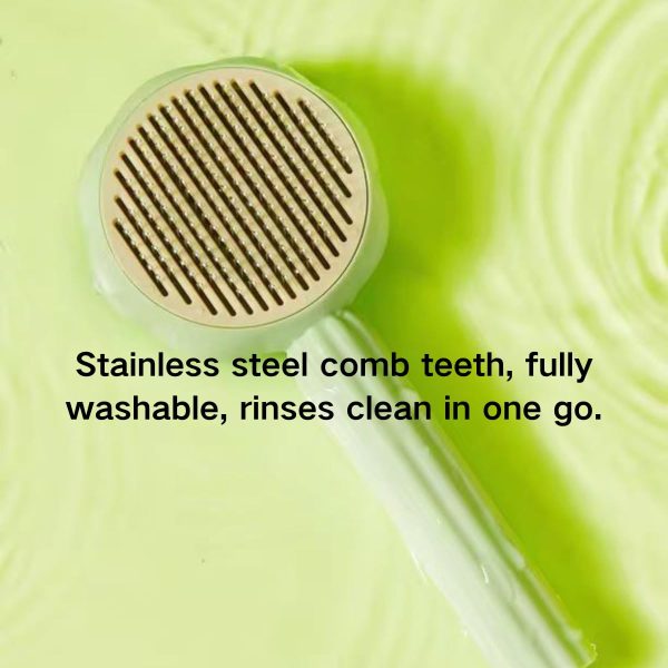 Copfeu Pet Comb Stainless Steel Massage Brush-7