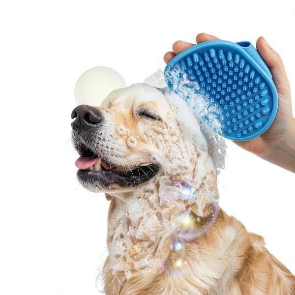 16 Pet Grooming Kit Cat Brush Nail Trimmer Massage Tools-4