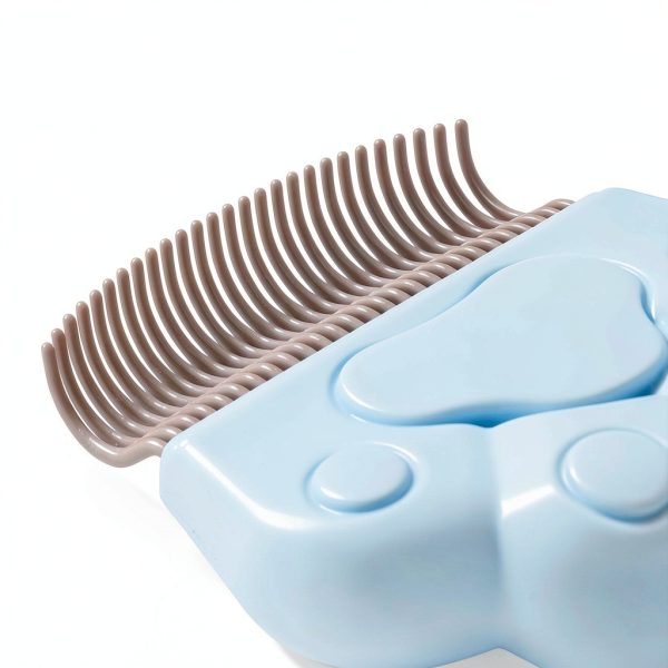Alysisa Pet Grooming Comb Detangling Tool for Dogs Cats-1