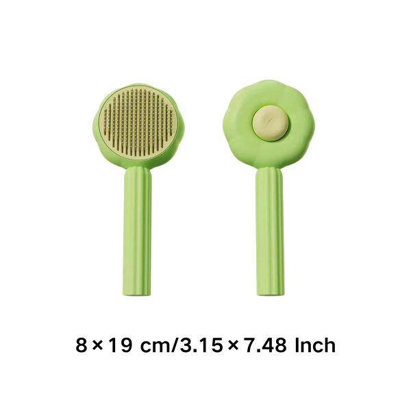 Copfeu Pet Comb Stainless Steel Massage Brush-1