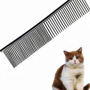 Pet Grooming Comb KYHSC 2 in 1 Massage Design-0