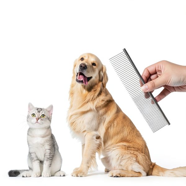 KYHSC 2-in-1 Pet Grooming Comb Massage Design-1