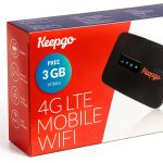 Keepgo Mobile Hotspot 4G LTE Pocket WiFi Black-0