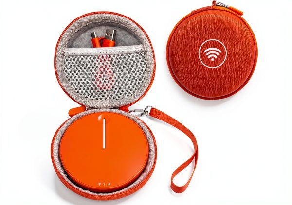 ICIMBI Simo Solis Hotspot Case Orange EVA Holder-0