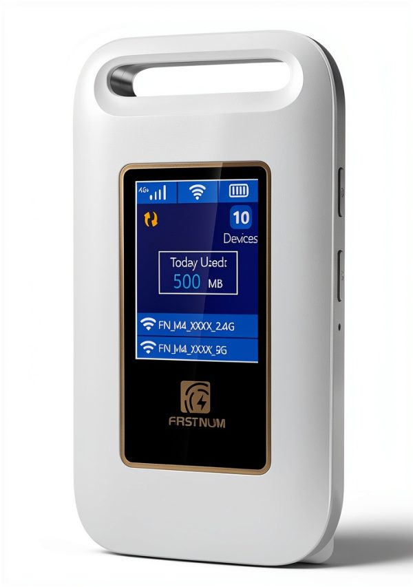 Firstnum M4 Portable WiFi Hotspot 3000mAh Battery Travel Router No SIM-0