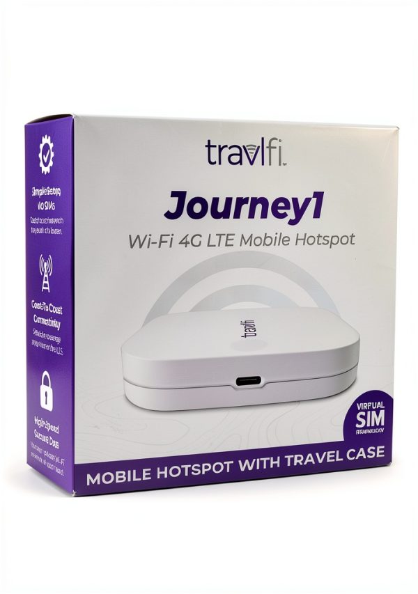 Portable Wi Fi Router TravlFi 700-010 Secure Pocket Mobile Broadband-6