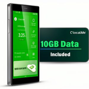 GlocalMe G4 Pro Hotspot 4G LTE Dual Band WiFi with 5‑inch Screen-0