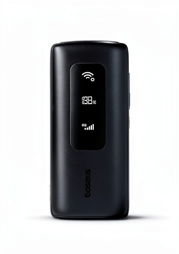 Baseus GX11 Mifi Hotspot & Power Bank 2-in-1 Black 20000mAh WiFi-7