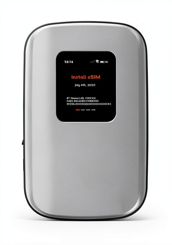 Linklan 4G LTE eSIM Hotspot Model 5Z-34RI-11X8 with 5000mAh Battery-0