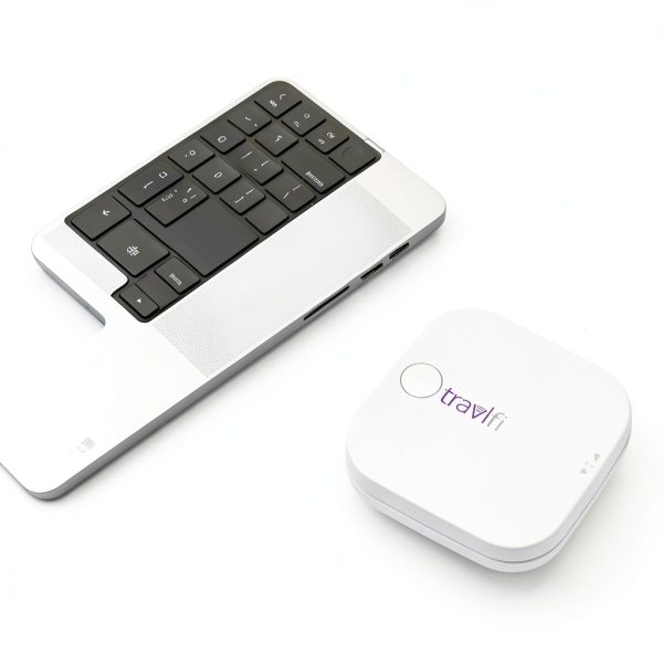 Portable Wi Fi Router TravlFi 700-010 Secure Pocket Mobile Broadband-1