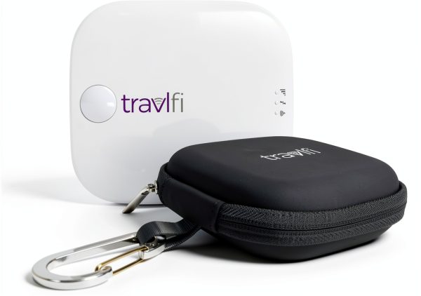 Portable Wi Fi Router TravlFi 700-010 Secure Pocket Mobile Broadband-5