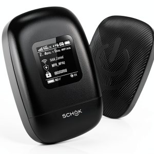 SCHOK 4G LTE Cat 12 Mobile Hotspot with 4000mAh Battery and Dual‑Band-0
