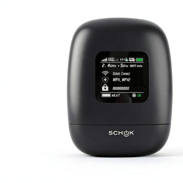 SCHOK 4G LTE Cat 12 Mobile Hotspot with 4000mAh Battery and Dual‑Band-7