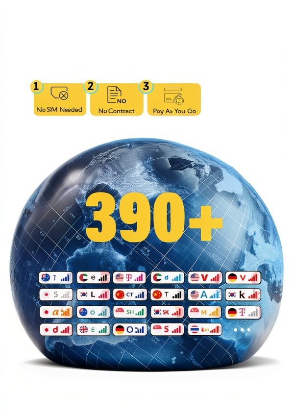 GlocalMe UPP 4G Mobile Hotspot Portable WiFi with 1GB Global Data-2