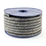 Flexible Graphite Braided Packing ZHWFDC Pump Valve 6×6mm 9.8ft-0
