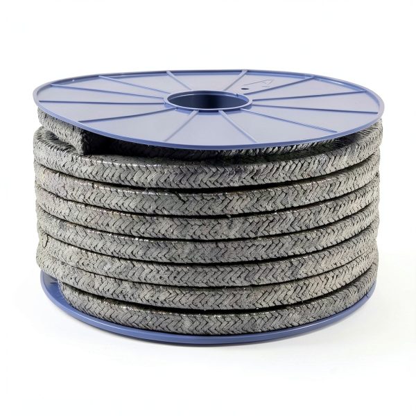 Flexible Graphite Braided Packing ZHWFDC Pump Valve 6×6mm 9.8ft-0