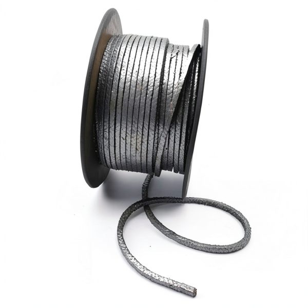 Graphite Braided Packing Rope Generic 3×3×1000mm Temp WireRod Seal-6