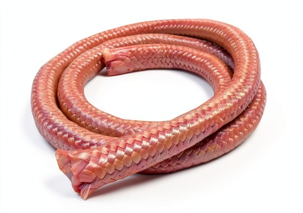 Rope Seal Minseal Fiberglass High Density 1.5in x 8ft Round Braided-0