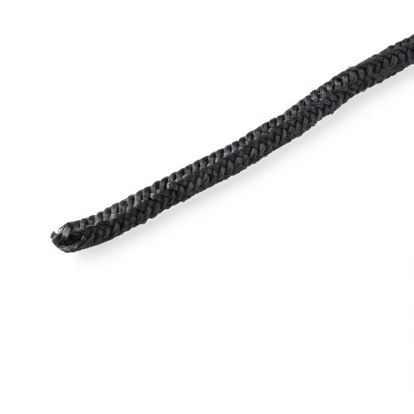 PATIKIL 13.12ft Fiberglass Rope Seal for Furnace Boiler Doors, Black-3