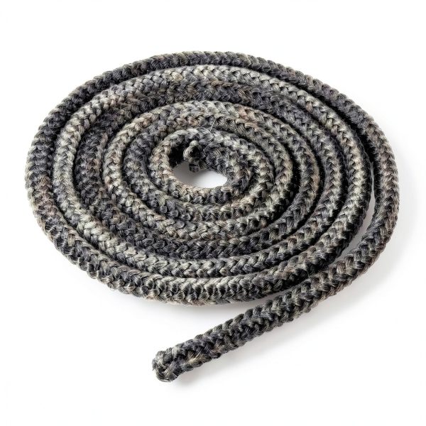 PATIKIL 6.57ft Fiberglass Rope Seal for Furnace Boiler Doors, Black-1