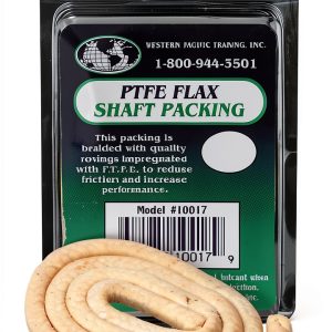 Flax Packing 2'X1/8" Coil - Western Pacific Trading Rope Seal, Brown-0