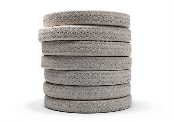 10 x 10 x 1000mm PTFE Square Braided Rope Gasket Gland Packing-2