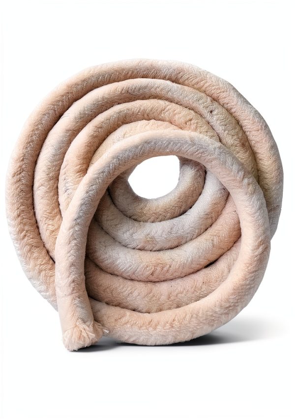 Rope Seal CeraTex Ceramic Fiber 1" x 8 ft Round Braided Gasket-0